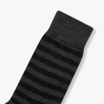 JAJU Wool Blended Pattern Socks – Dark Grey