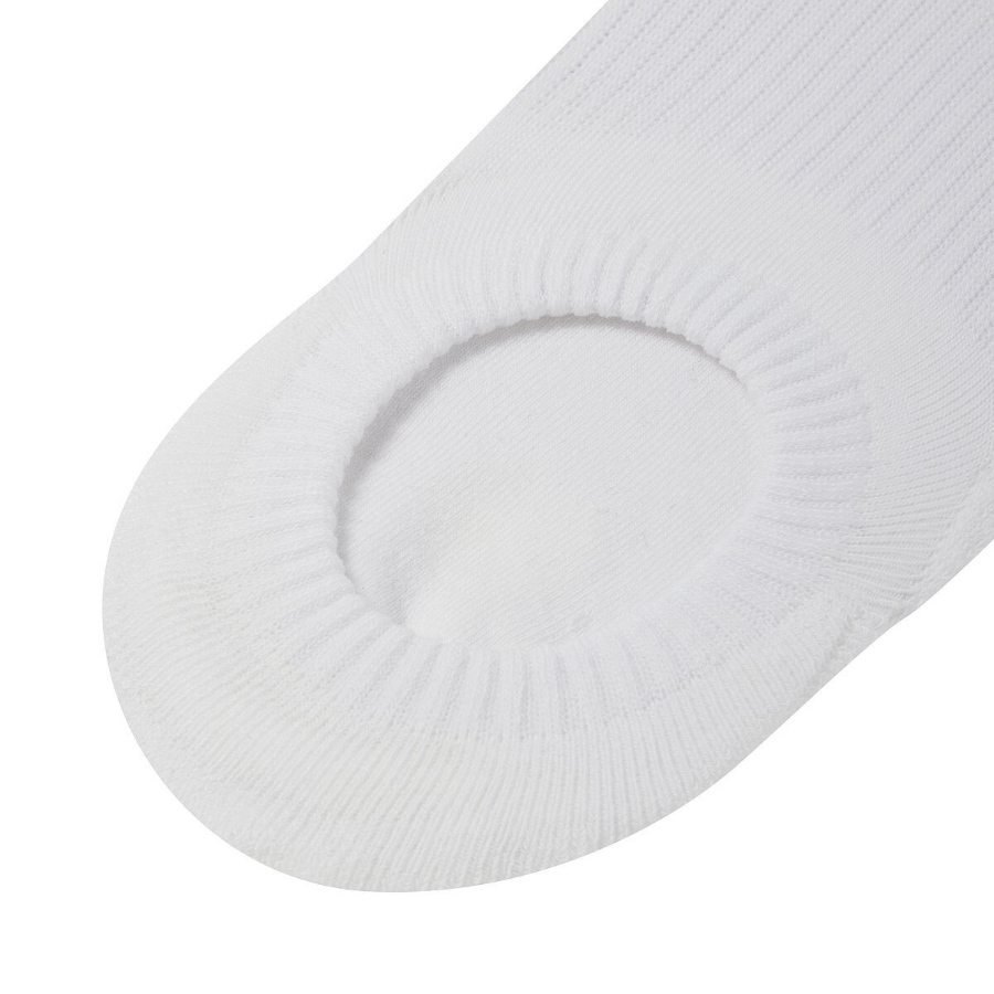 JAJU Half-Pile Sneaker Socks – White