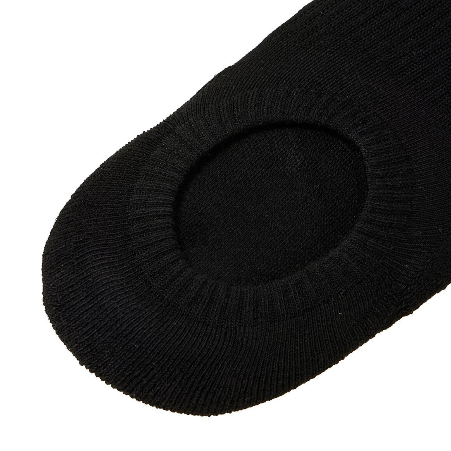 JAJU Half-Pile Sneaker Socks – Black