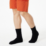 JAJU Essential Cotton Socks 3-Pack – Black