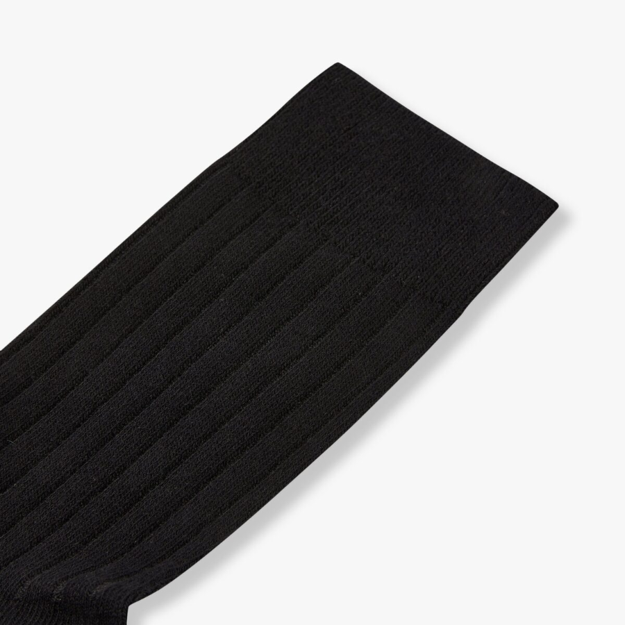 JAJU Essential Cotton Socks 3-Pack – Black