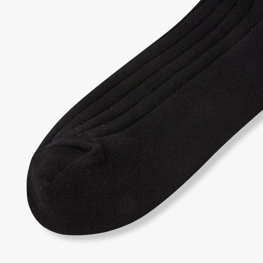 JAJU Essential Cotton Socks 3-Pack – Black
