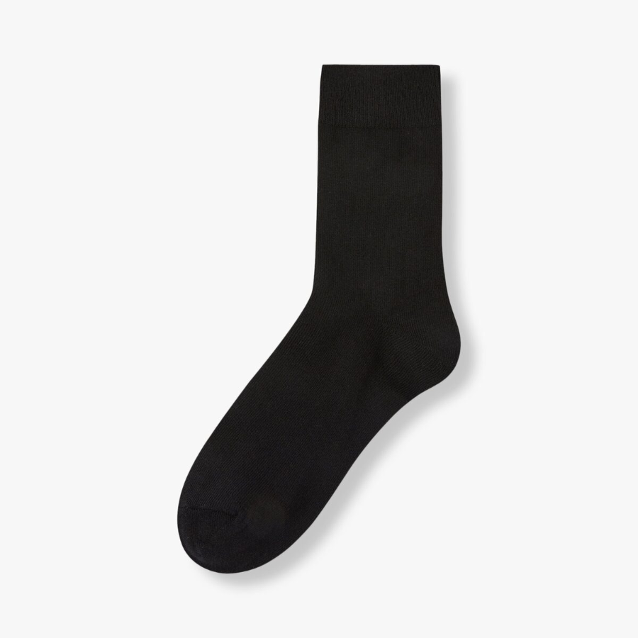 JAJU Essential Cotton Socks 3-Pack – Black