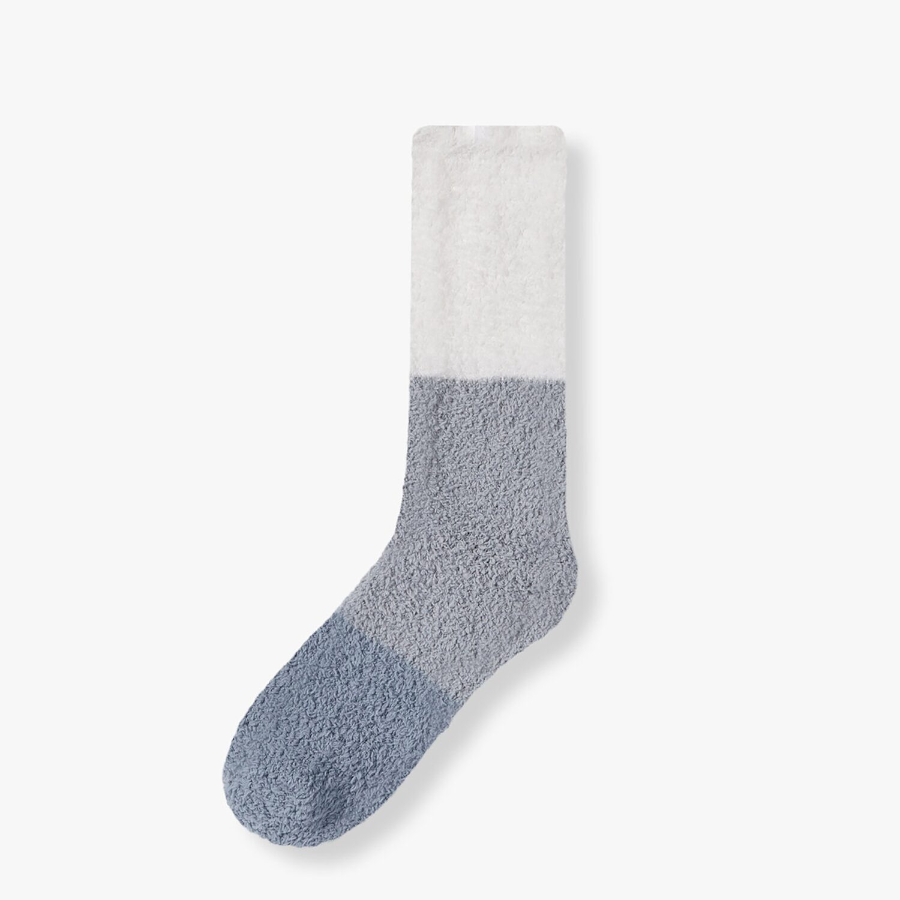 JAJU Cozy Sleep Socks – Blue