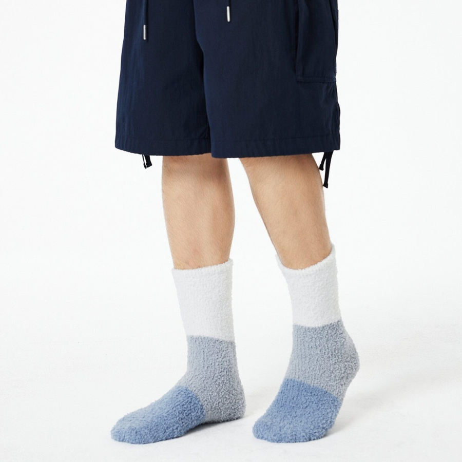 JAJU Cozy Sleep Socks – Blue