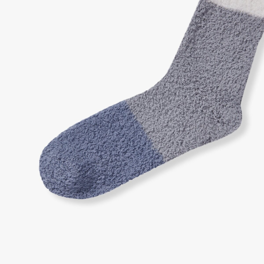 JAJU Cozy Sleep Socks – Blue