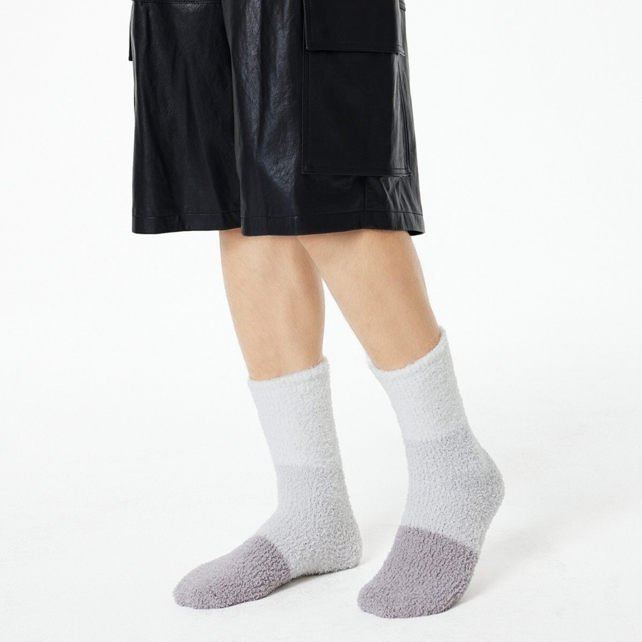 JAJU Cozy Sleep Socks – Grey