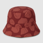 JAJU Reversible Bucket Hat – Brown