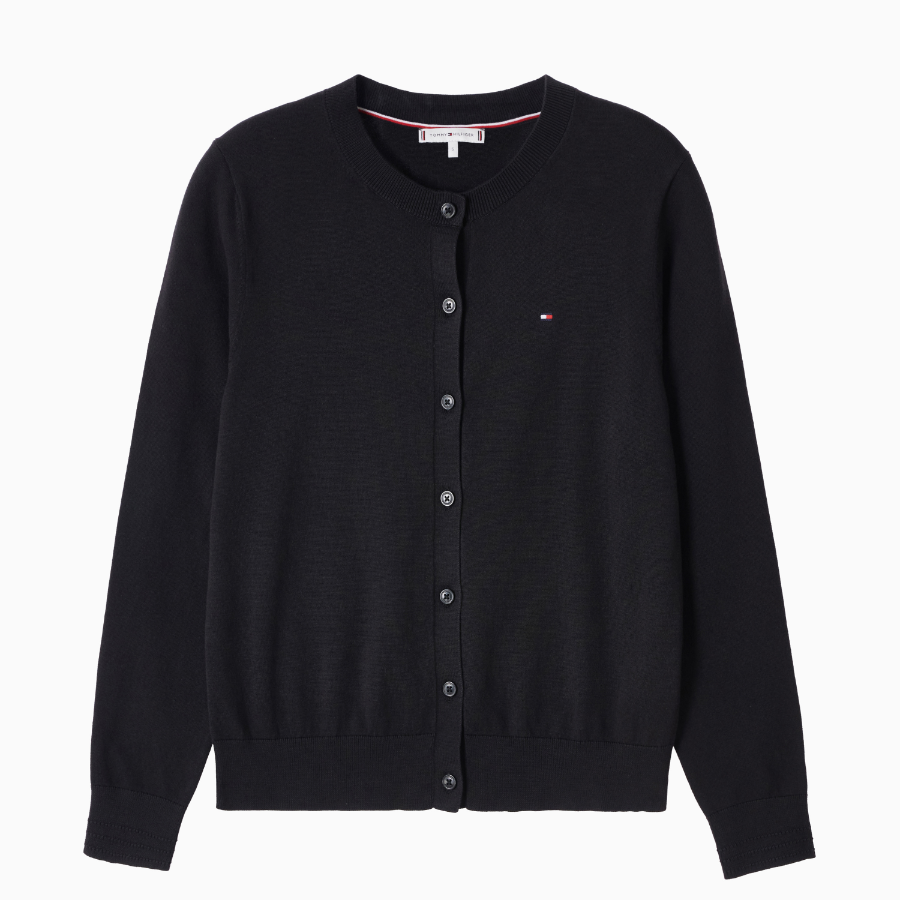 TOMMY HILFIGER [Official Headquarters] Crew Neck Cardigan