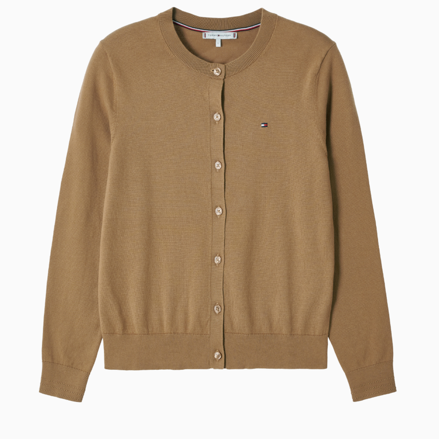 TOMMY HILFIGER [Official Headquarters] Crew Neck Cardigan