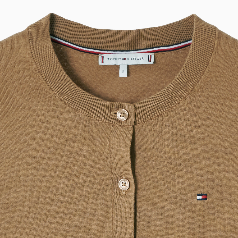 TOMMY HILFIGER [Official Headquarters] Crew Neck Cardigan
