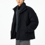 JAJU Basic Short Muffler – Charcoal