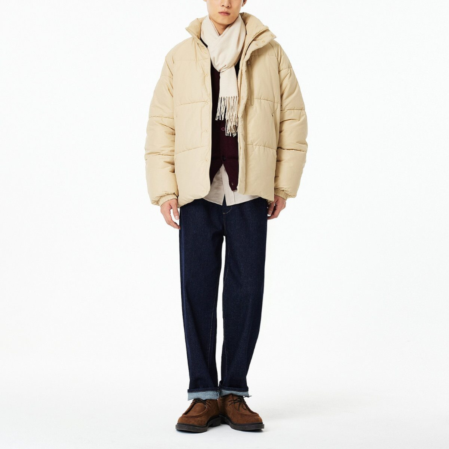 JAJU Unisex Muffler – Dark Beige