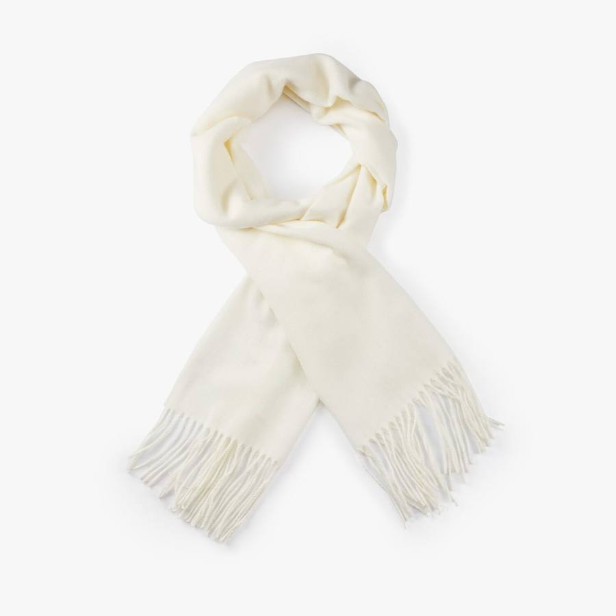 JAJU Unisex Muffler – Ivory