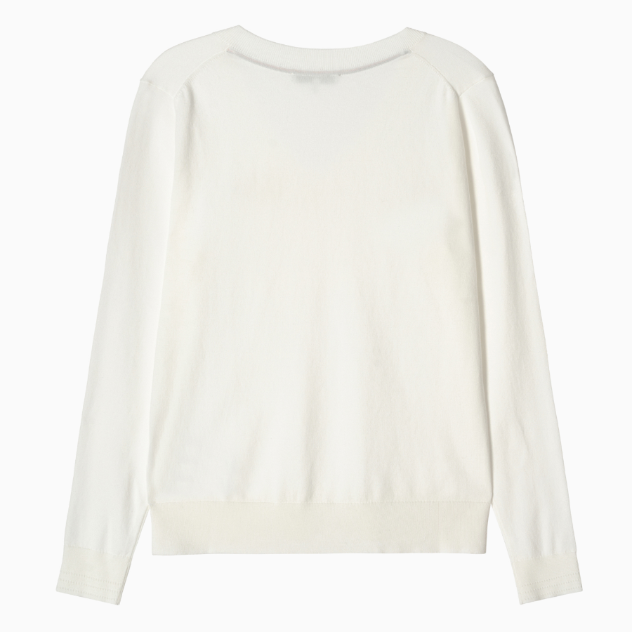 TOMMY HILFIGER [Official Headquarters] Stitch V-Neck Sweater