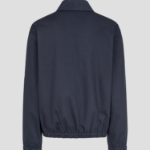 Maison Kitsune Men Elasticated Zipped Blouson - Fig