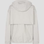 Maison Kitsune Men Hooded Zipped Windbreaker - Truffle