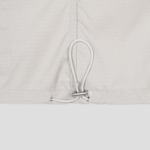 Maison Kitsune Men Hooded Zipped Windbreaker - Truffle