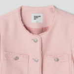 8 seconds Color Tweed Short Jacket — Pink