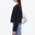 8 seconds Round Jacket — Navy