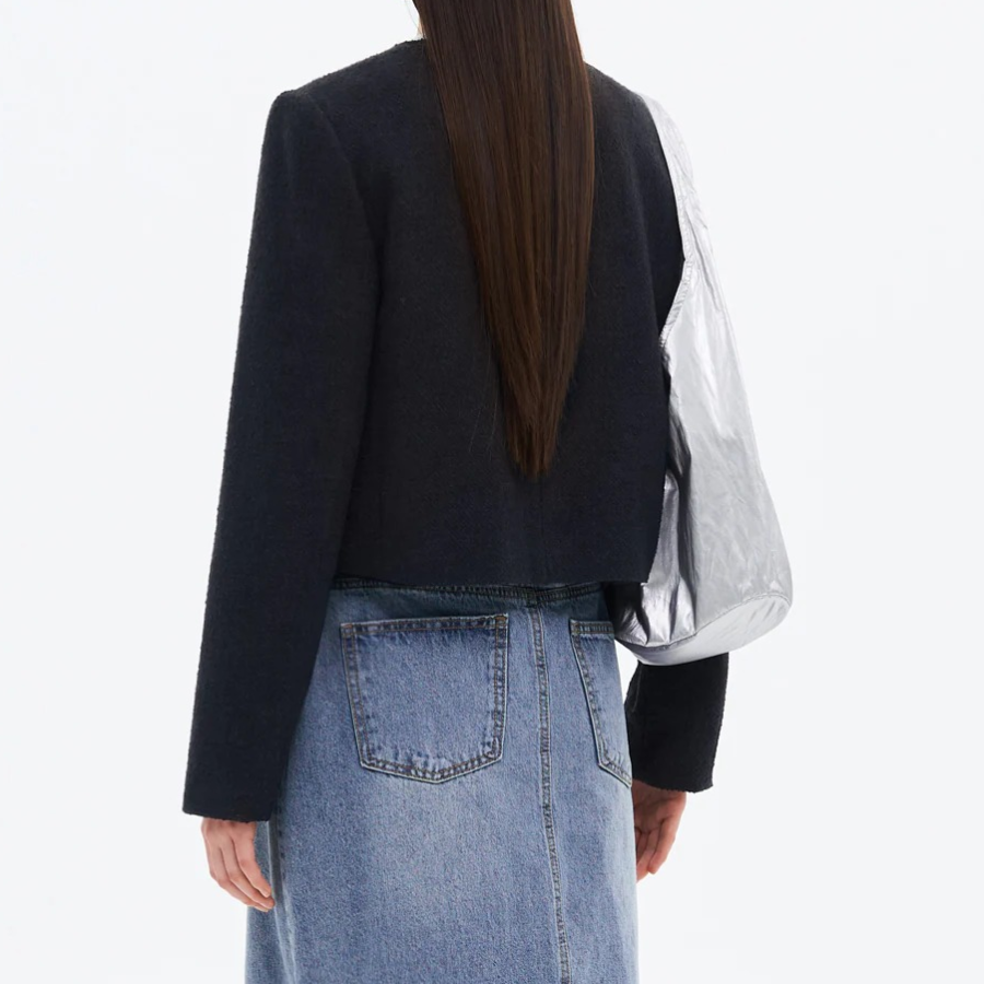 8 seconds Round Jacket — Navy