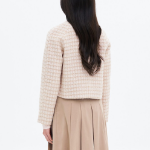8 seconds Dolman Tweed Double Jacket — Beige