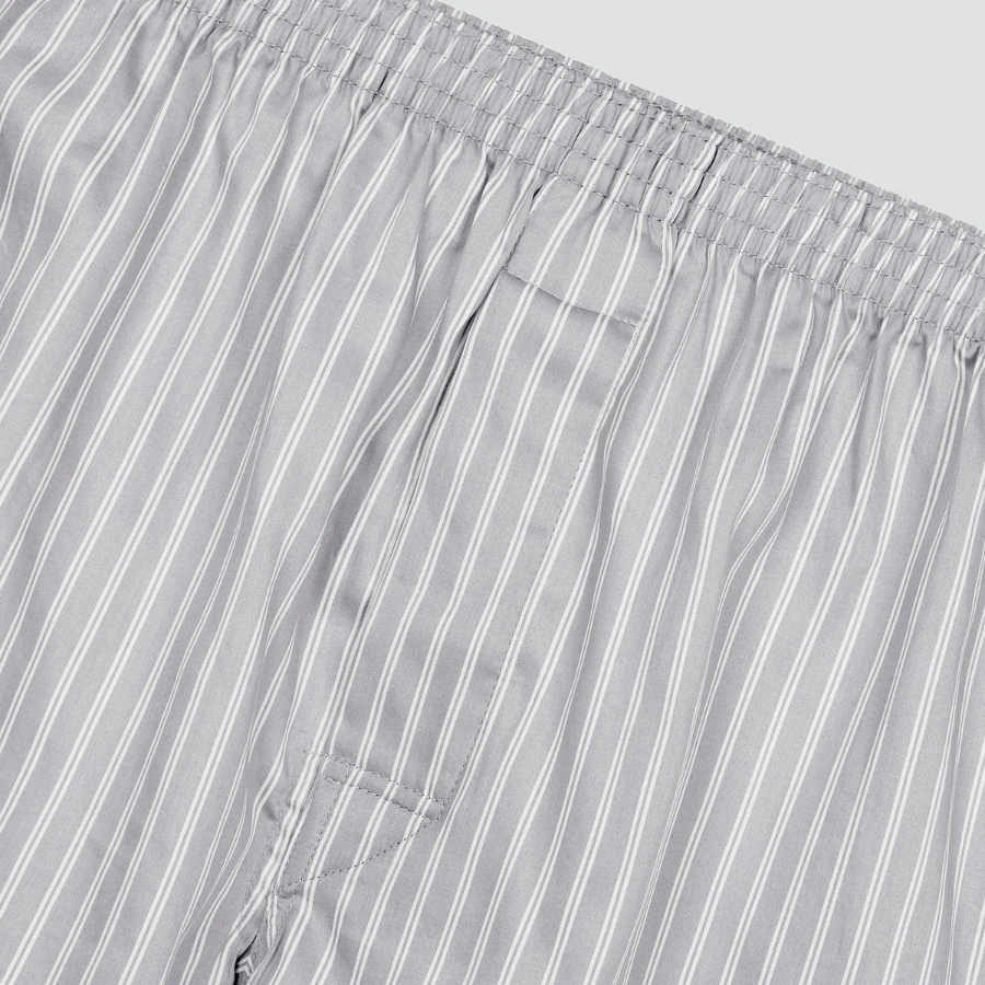 JAJU 80s Cotton Trunk Briefs – Light Grey