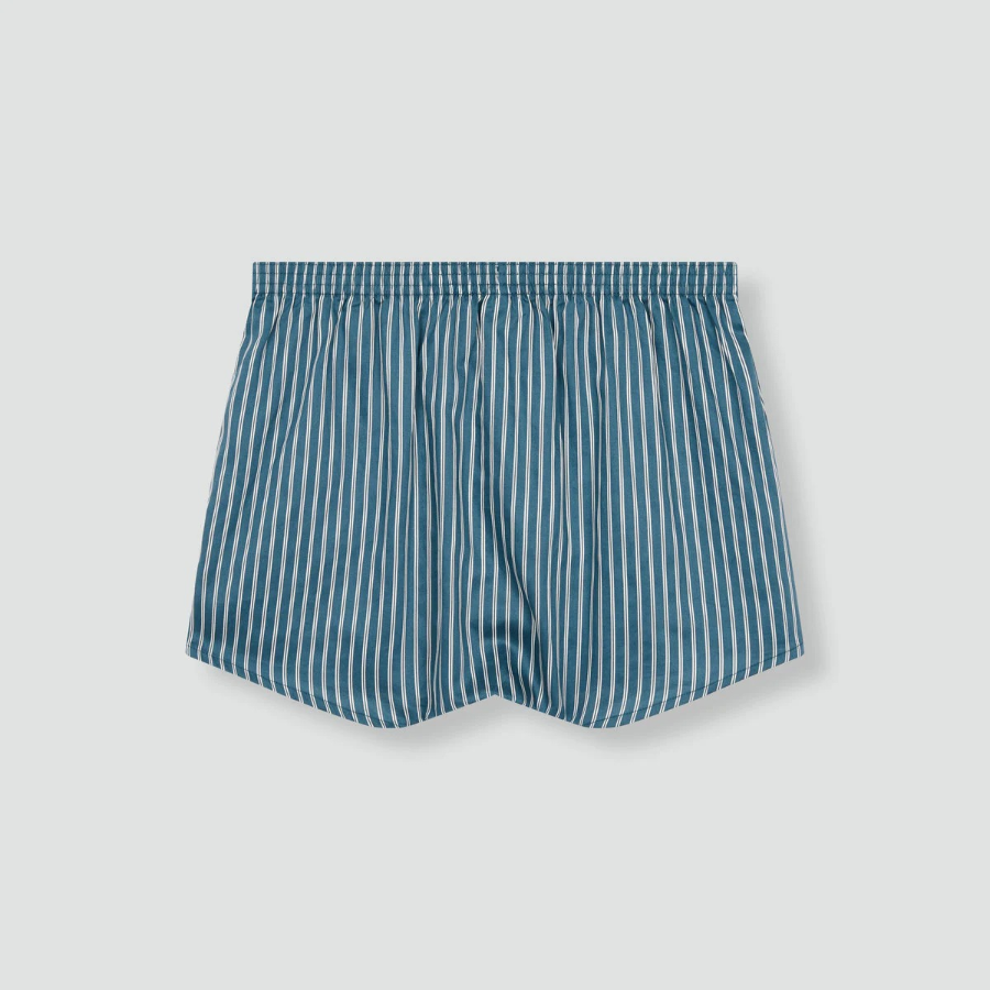 JAJU 80s Cotton Trunk Briefs – Light Blue