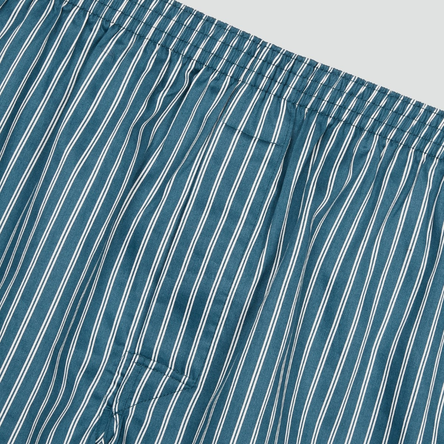 JAJU 80s Cotton Trunk Briefs – Light Blue