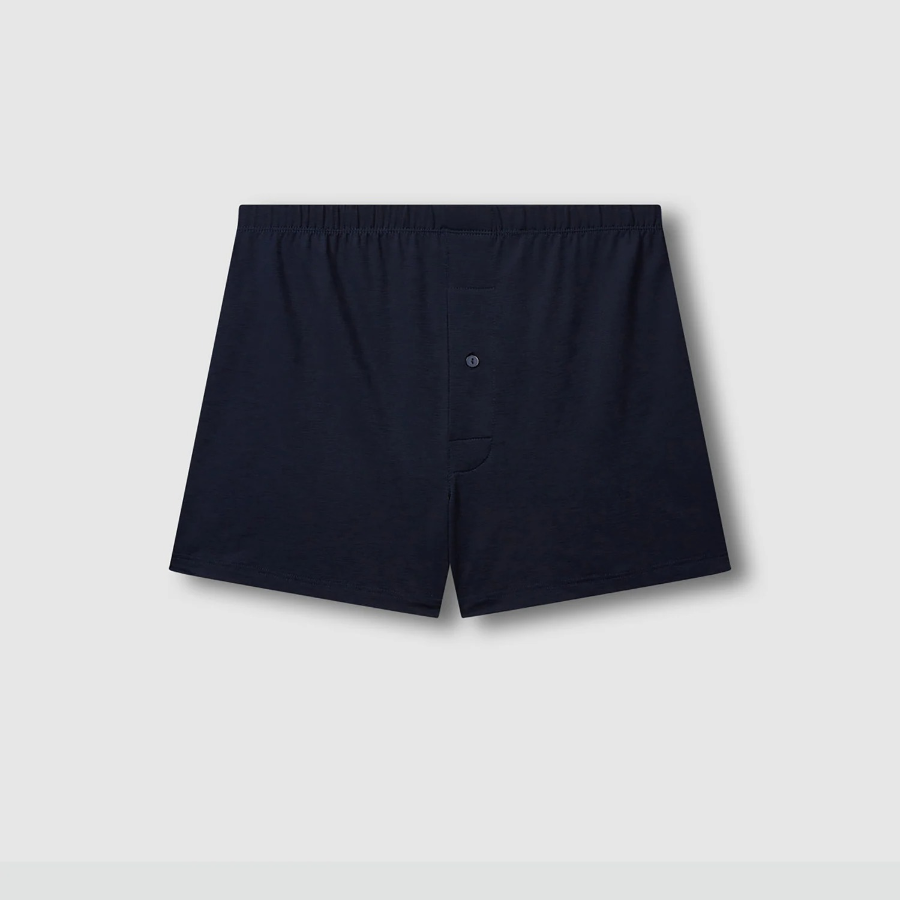 JAJU Rayon Trunk Briefs – Navy