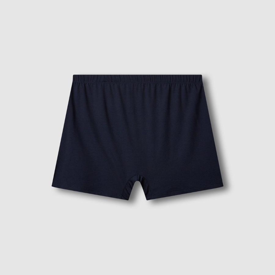 JAJU Rayon Trunk Briefs – Navy
