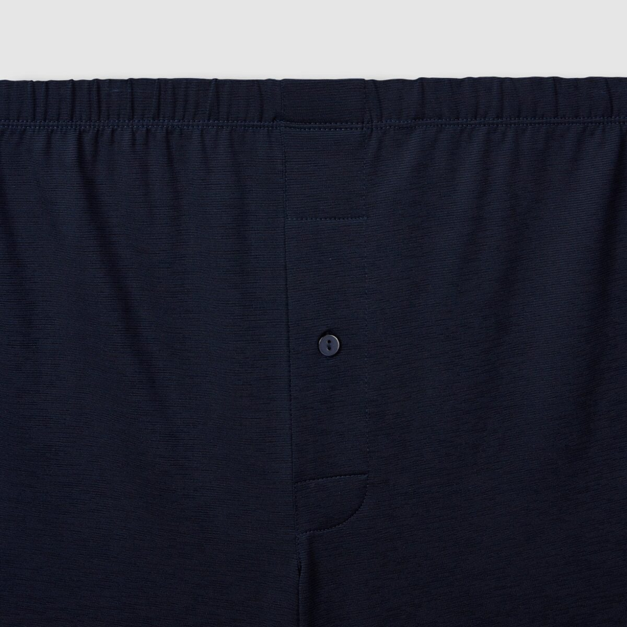 JAJU Rayon Trunk Briefs – Navy