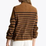 TOMMY HILFIGER [Official Headquarters] Gold Button Polo Sweater