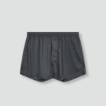 JAJU 80s Cotton Trunk Briefs – Charcoal