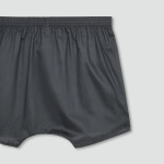 JAJU 80s Cotton Trunk Briefs – Charcoal