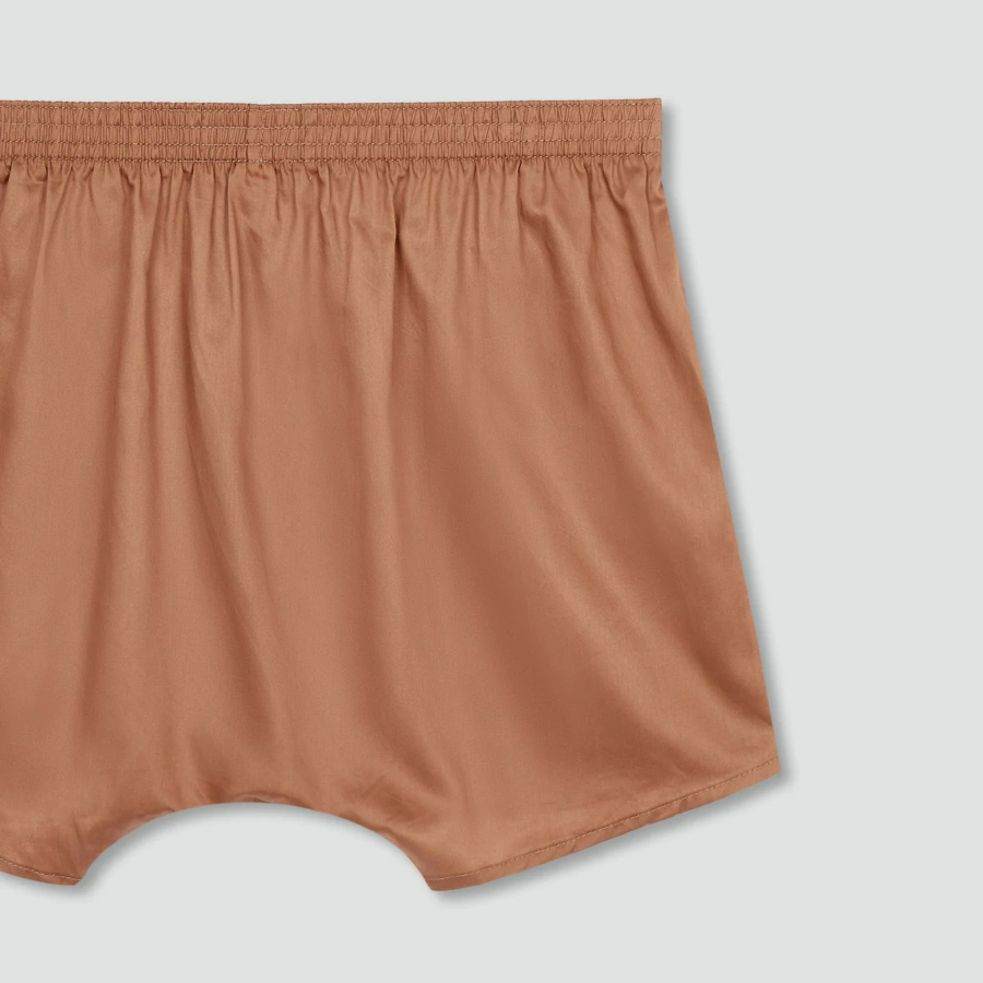 JAJU 80s Cotton Trunk Briefs – Brick