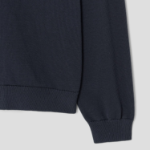 Maison Kitsune Men Bold Fox Head Embroidered Knitted Blouson - Slate Grey