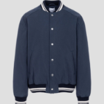 Maison Kitsune Men Teddy Blouson - Deep Navy