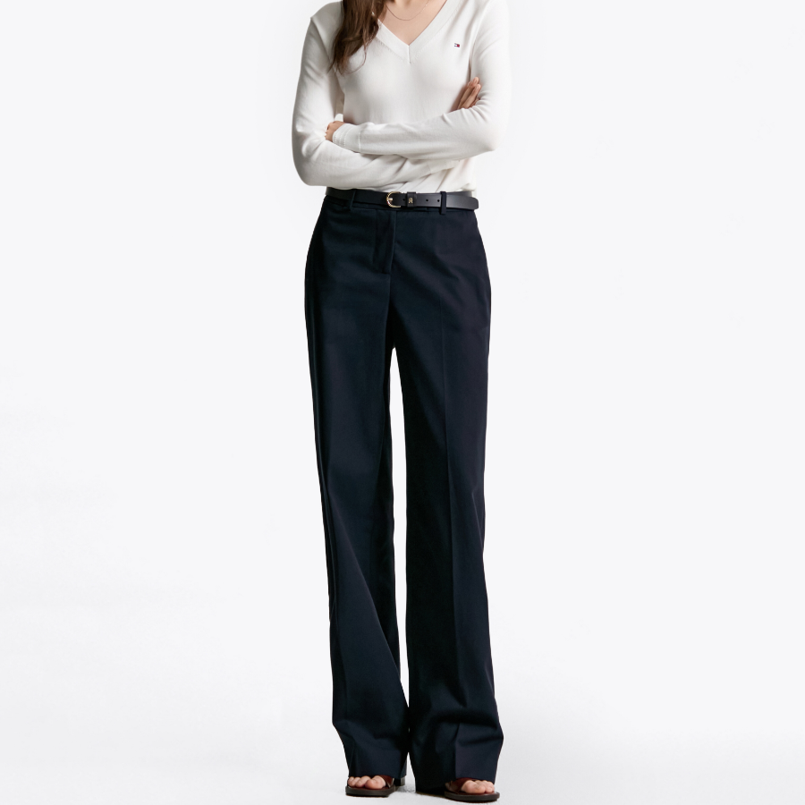 TOMMY HILFIGER [Official Headquarters] Straight Leg Pants