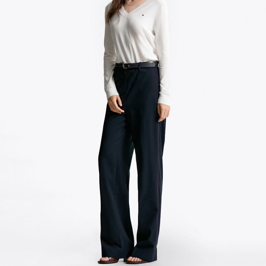 TOMMY HILFIGER [Official Headquarters] Straight Leg Pants