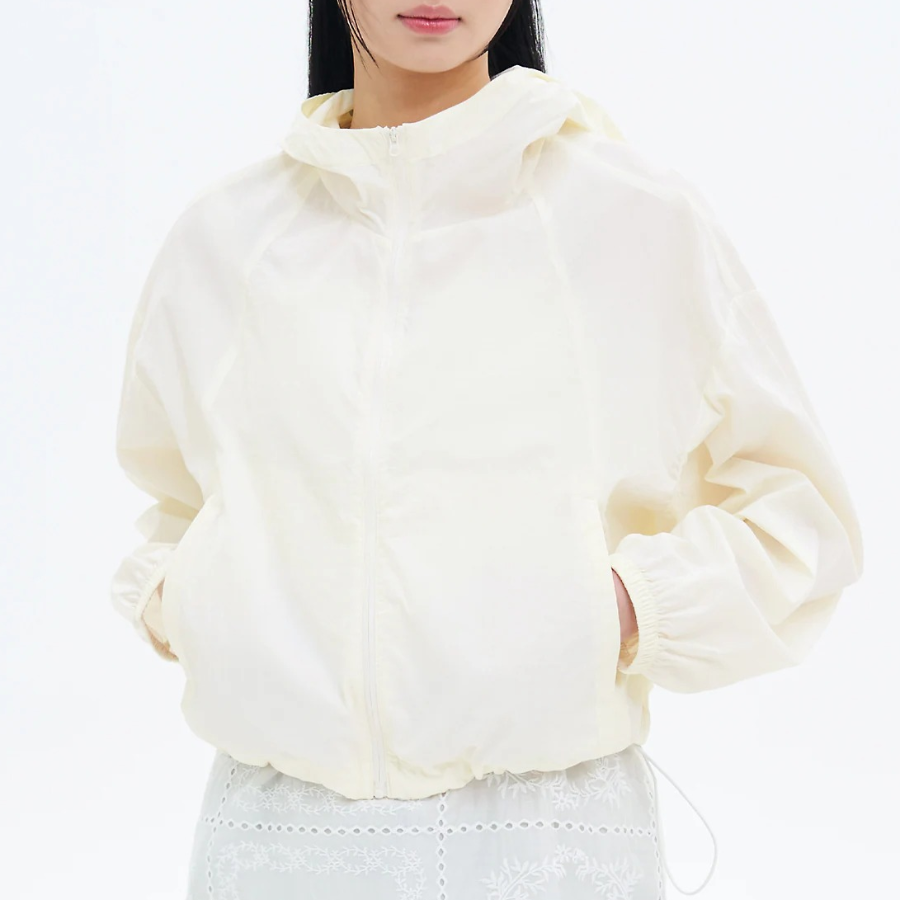 8 seconds Packable Lightweight Jumper — Ivory