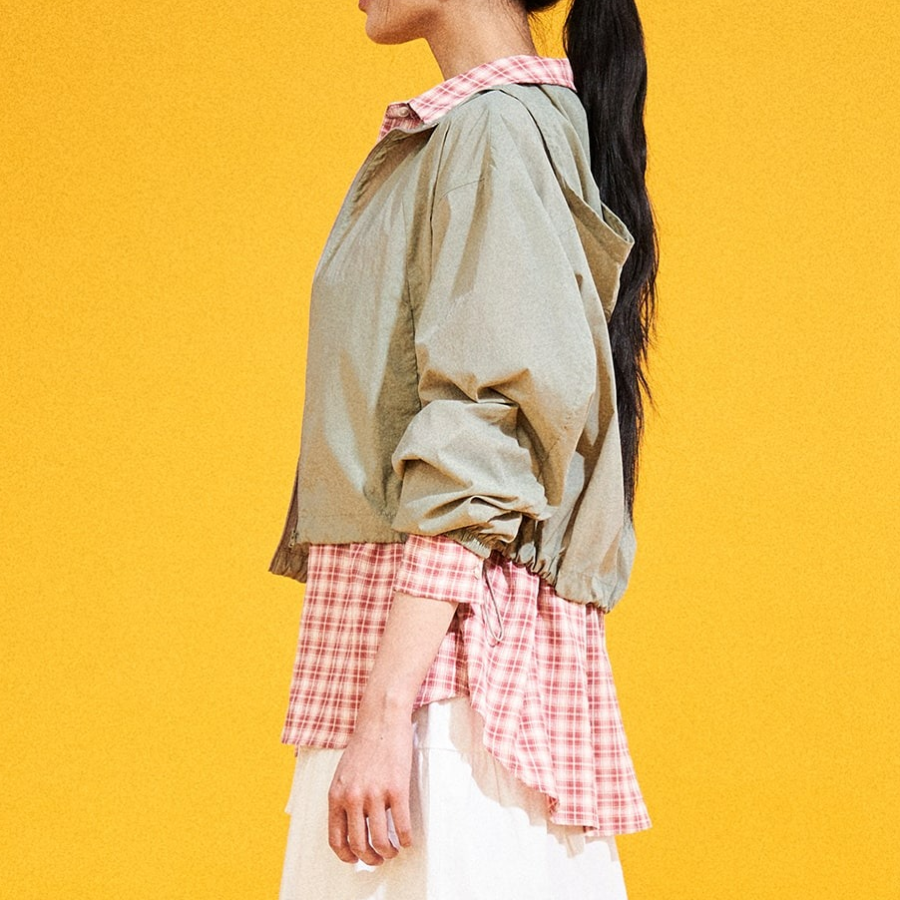 8 seconds Packable Lightweight Jumper — Khaki