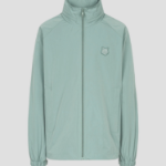 Maison Kitsune Men Windbreaker - Vert-De-Gris