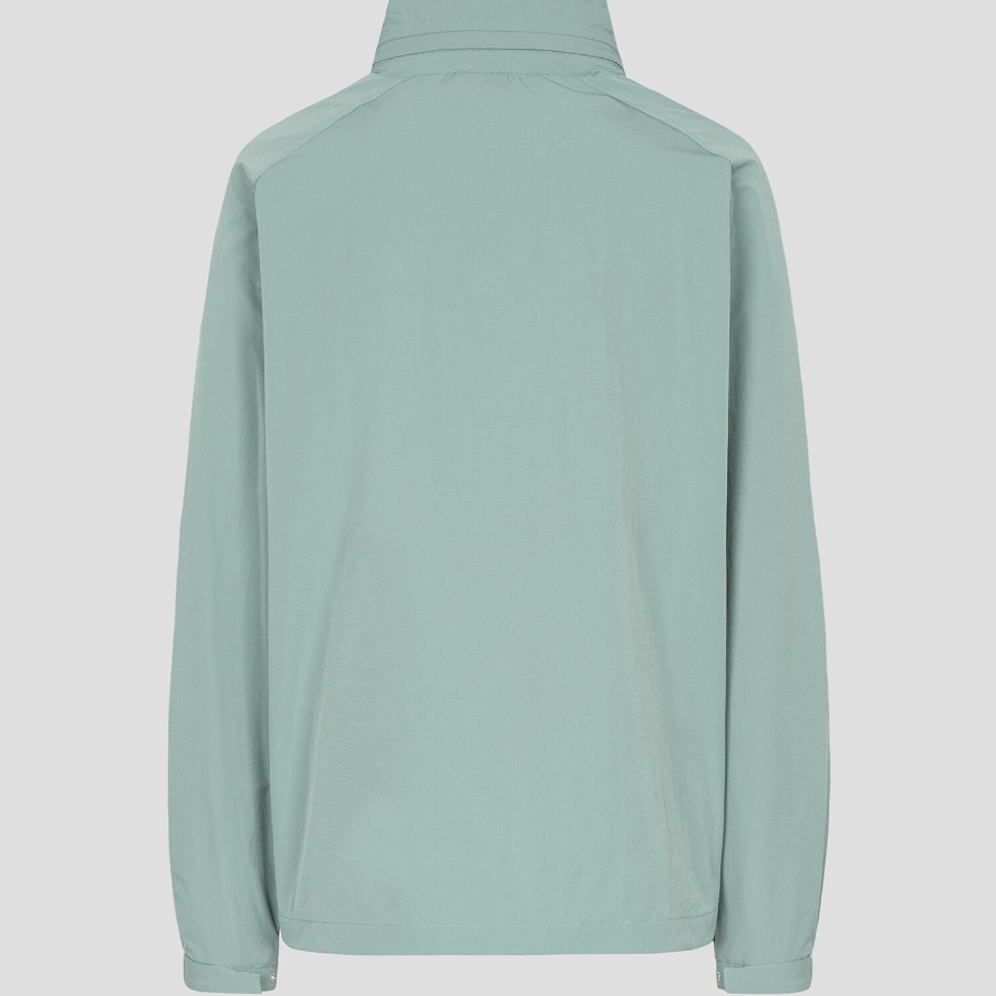 Maison Kitsune Men Windbreaker - Vert-De-Gris