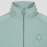Maison Kitsune Men Windbreaker - Vert-De-Gris