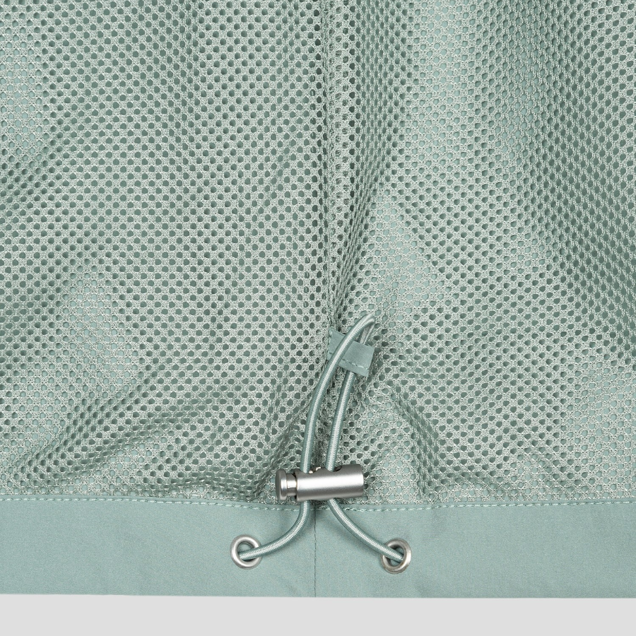 Maison Kitsune Men Windbreaker - Vert-De-Gris