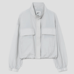 8 seconds Lightweight Zip-Up Jumper — Light Grey