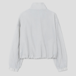 8 seconds Lightweight Zip-Up Jumper — Light Grey