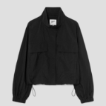 8 seconds Lightweight Zip-Up Jumper — Black