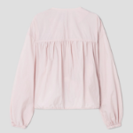 8 seconds Round Neck Blouson Outer — Light Pink